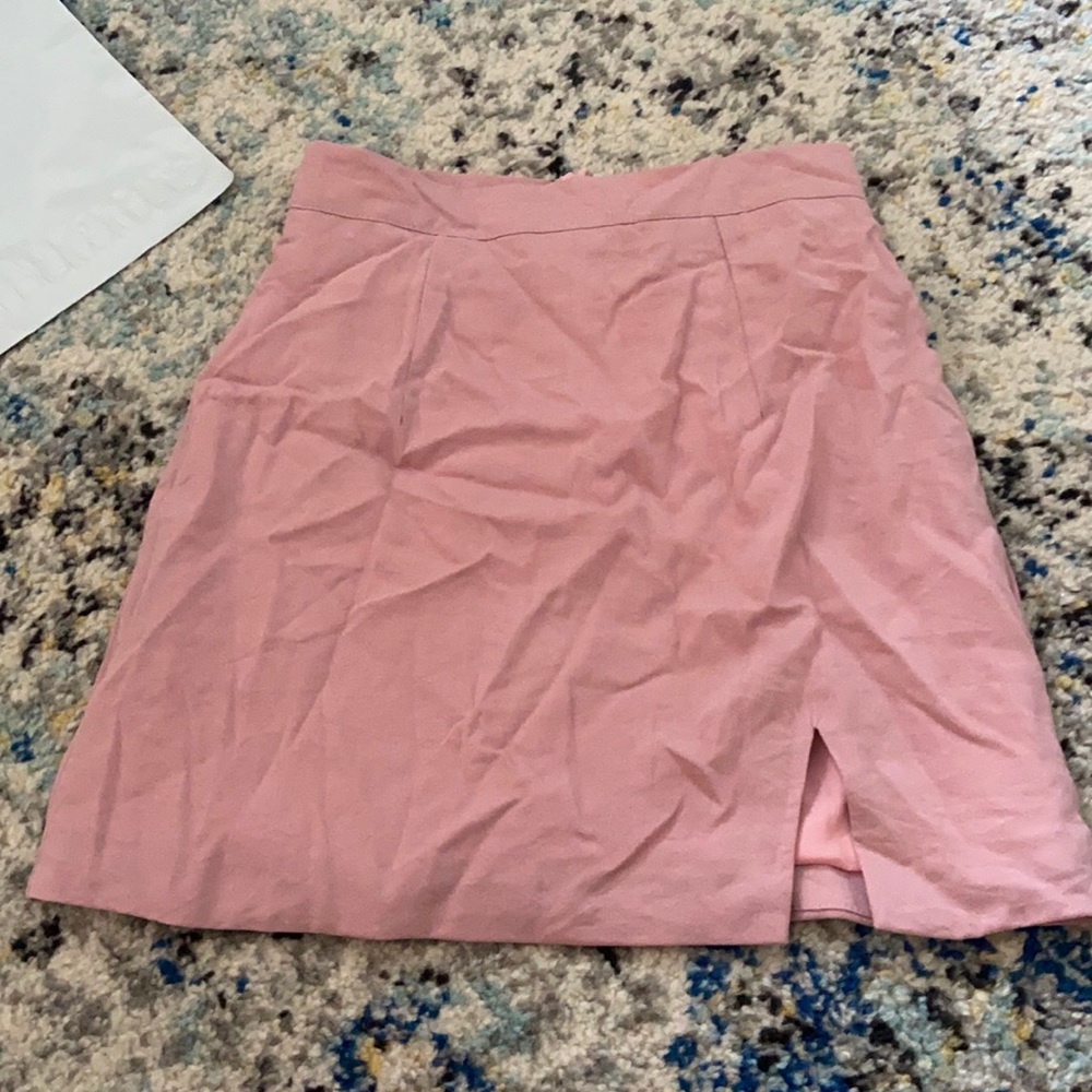 Pink skirt